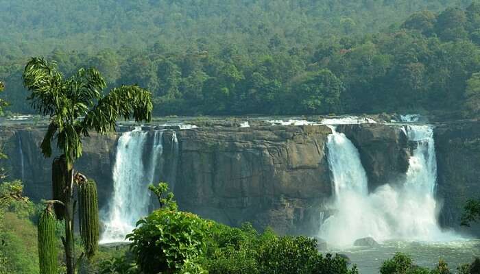 Athirappilly Waterfalls View