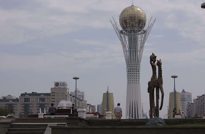 Bayterek Tower In Astana