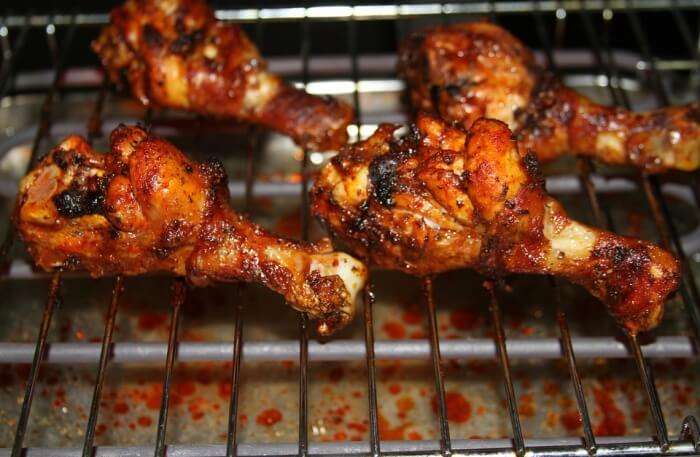 Chicken Grilling Flat Thigh Barbecue Recipe