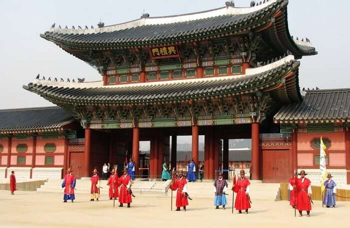 Gyeongbokgung Palace In Seoul