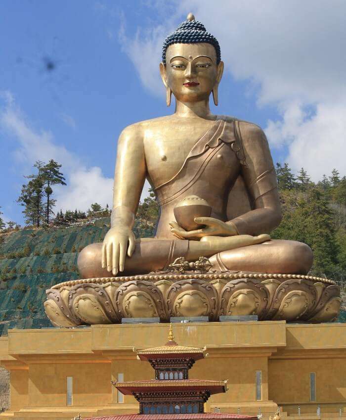 gold Buddha statue 