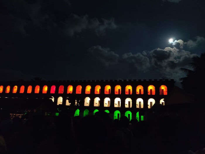 night show in cellular jail