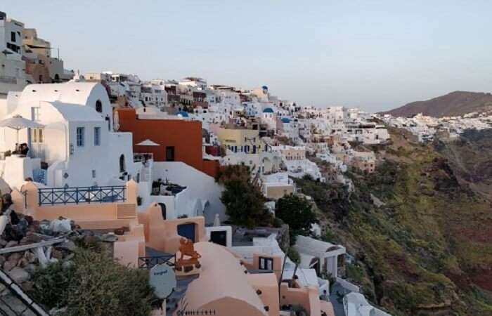 exploring the beauty of Santorini