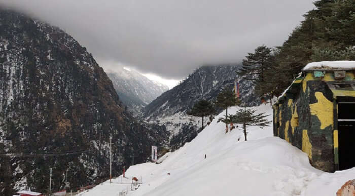 overview of the snowy mountains