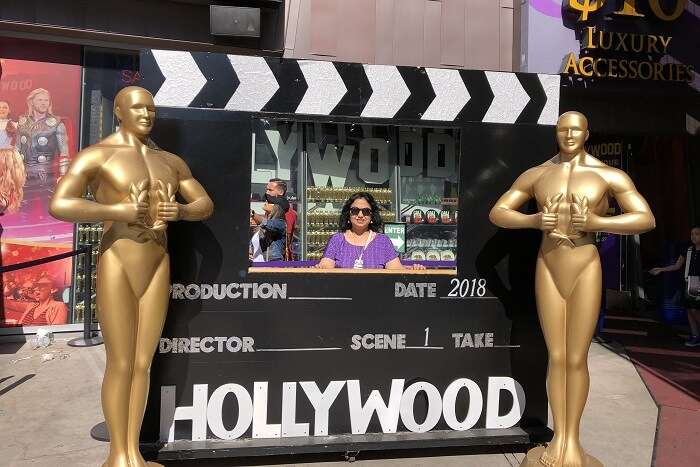 clicked the pictures in hollywood frame