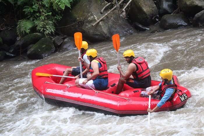 water rafting