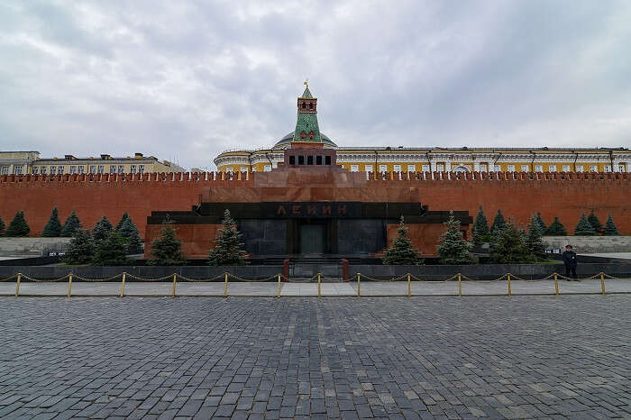 Lenin's Mausoleum in Moscow