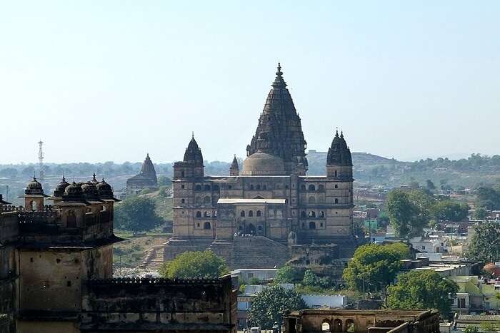 city view of Orchha