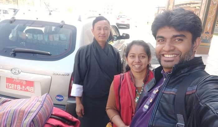 With driver _ guide - Lal Bahadur