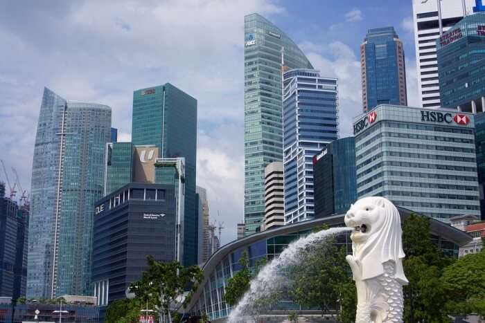merlion in singapore