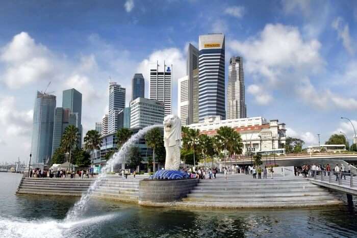 merlion park singapore