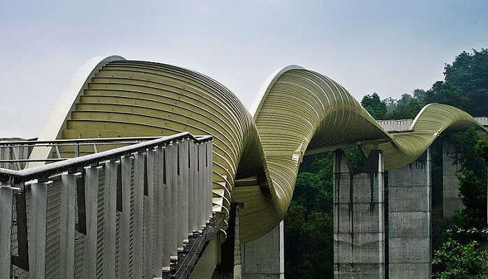 Henderson waves one of the stunning places to visit in Singapore for honeymoon