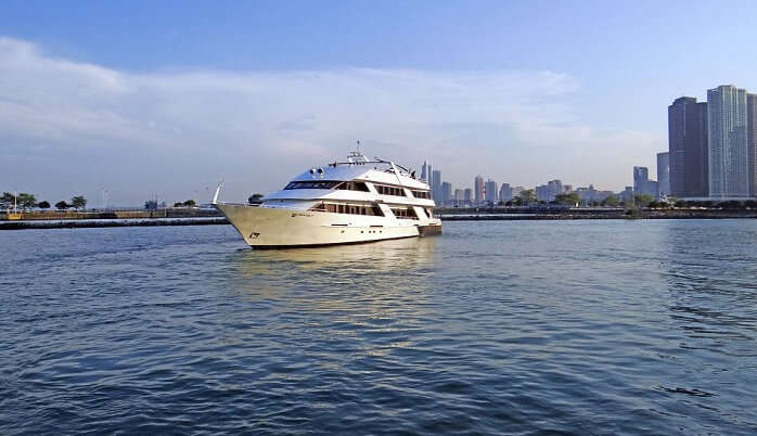 Nature Cruise Dinner Water Vessel Open Lake