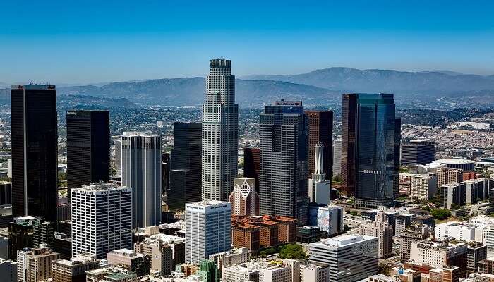 Los Angeles city view