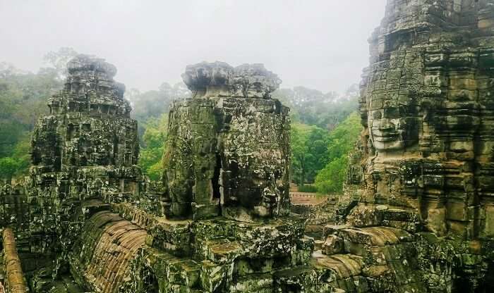 the Bayon Temple