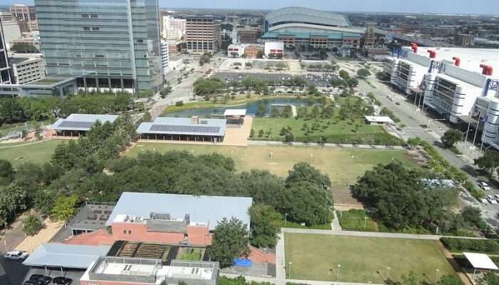 Discovery Green In Houston 