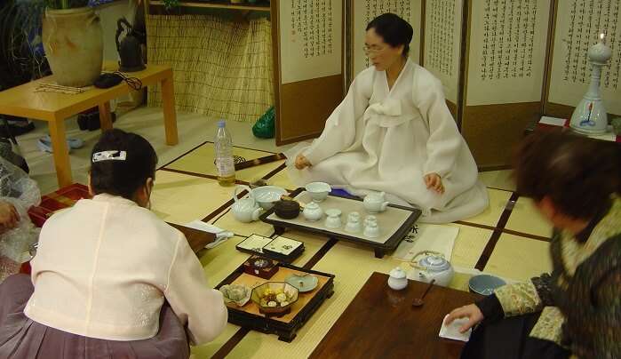 Engage In A Tea Ceremony