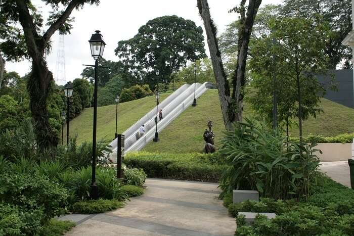 Fort Canning hill