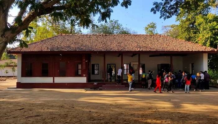  the famous Sabarmati Ashram