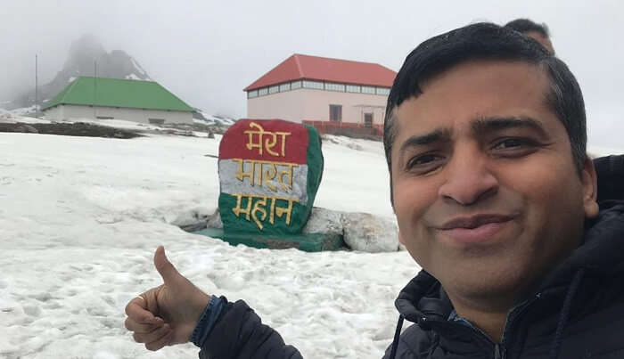 on India China border