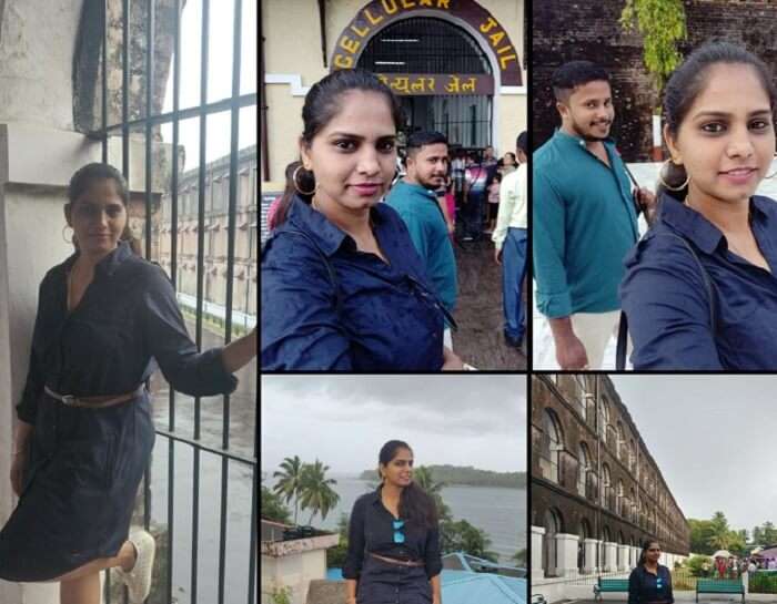 visited to the cellular jail