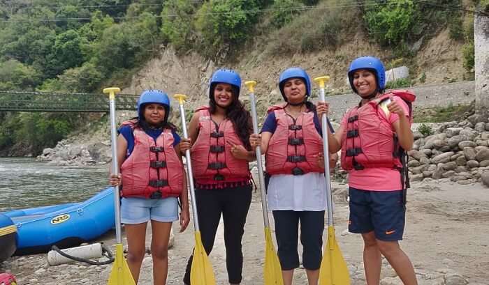 had also done river rafting