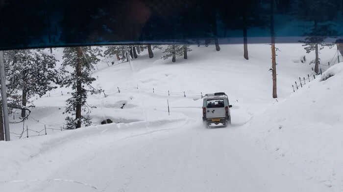 Hiking towards Gulmarg