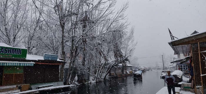 snowy landscapes of Pahalgam