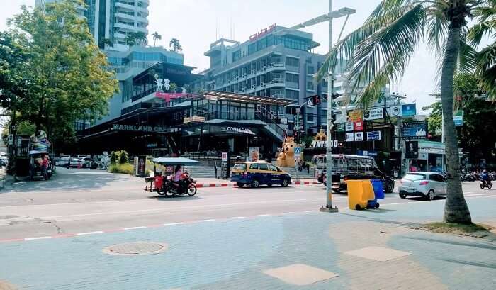 local streets of Thailand