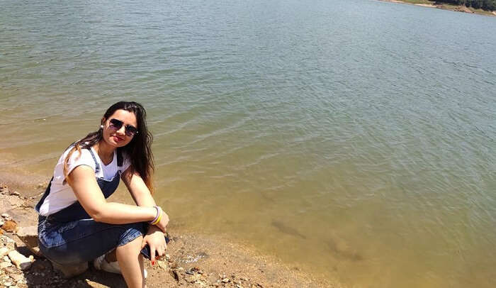 enjoyed sitting at the backwaters