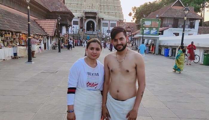 at the meenakshi temple