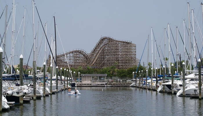 Kemah Boardwalk In Houston 