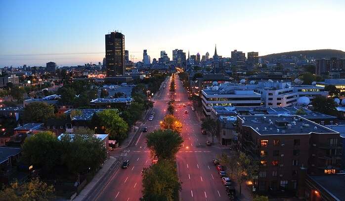 Montreal, a top place to visit Canada in November.