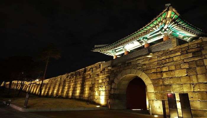 Night Hiking At Fortress