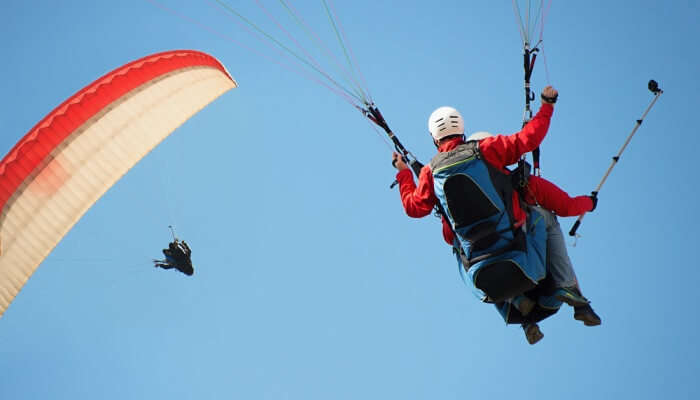 Paragliding in Humboldt