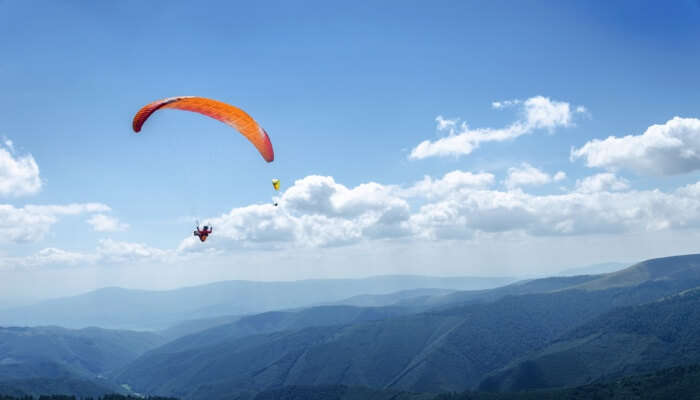 Paragliding in Mingus