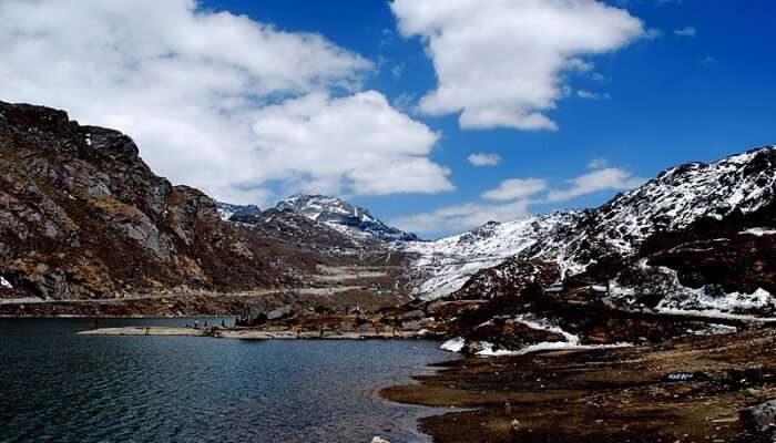 A breathtaking view of Parashar Lake which is one of the best places to visit in Himachal Pradesh in December