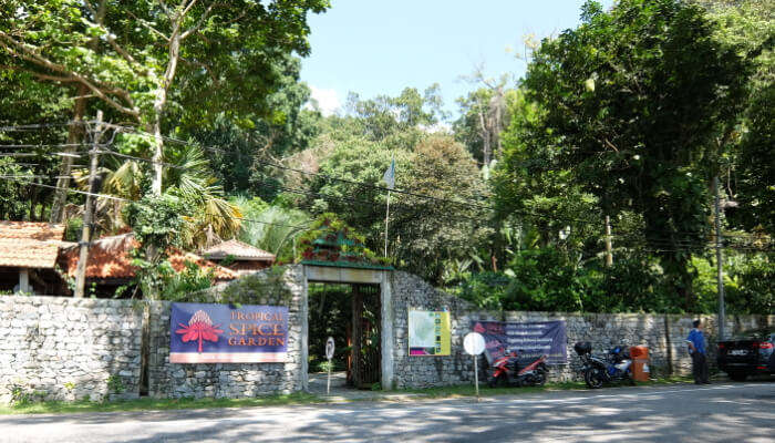 Tropical Spice Garden in Malaysia