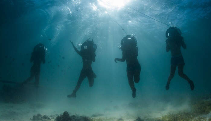 Underwater Sea Walk In Mauritius 