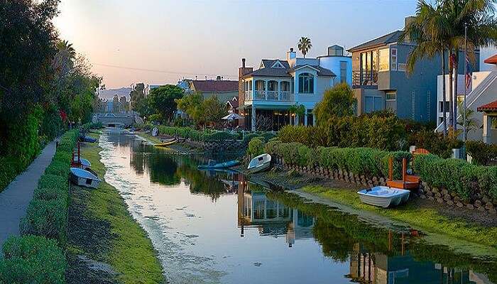 canals view from above