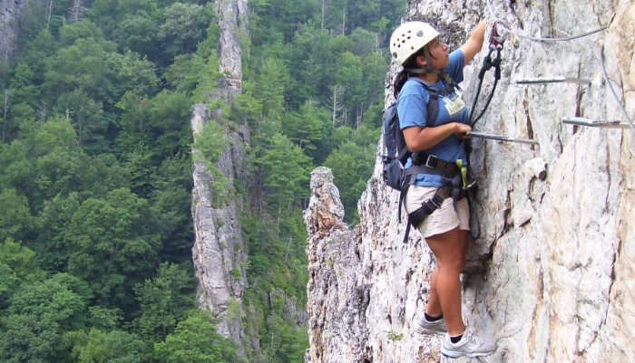 Via Ferrata Climbing