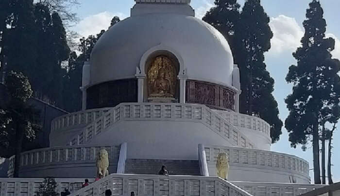 A buddhsit stupa