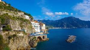 Atrani Beach in Italy