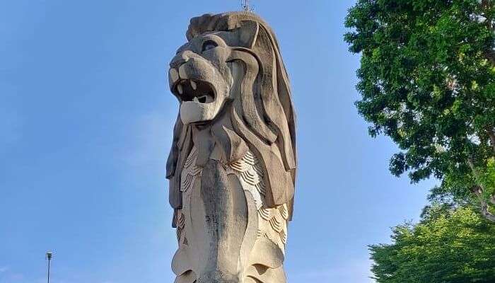 Sentosa Merilion Statue