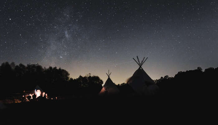 Camping At Night