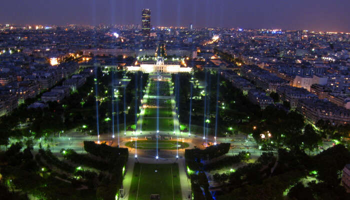 Champ De Mars in Paris