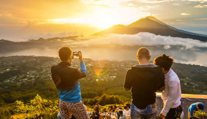 Climb Mount Batur At Sunrise