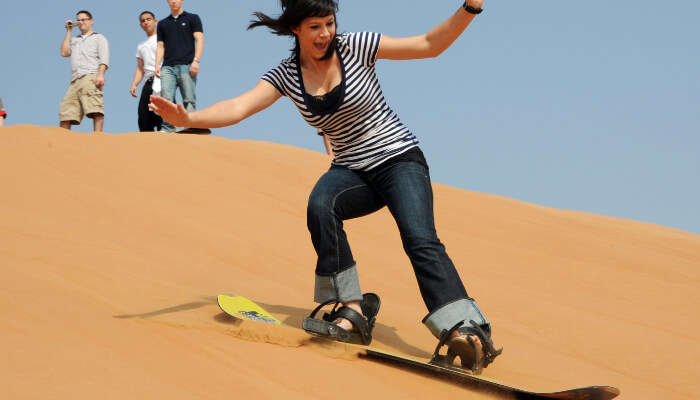 Adventure sports in Dubai