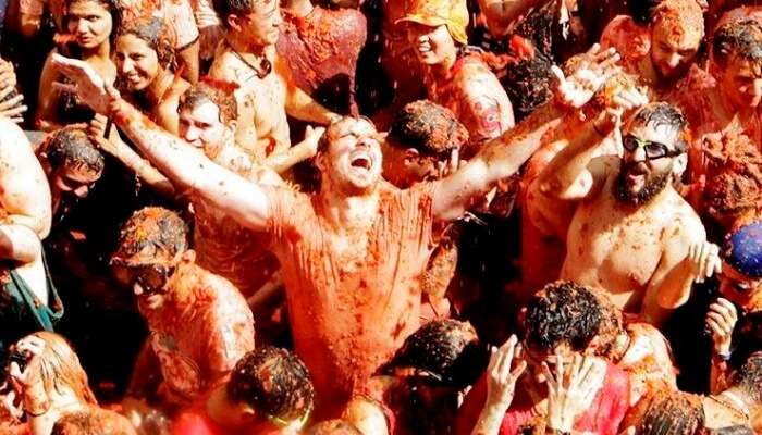 Spain Tomato Fight