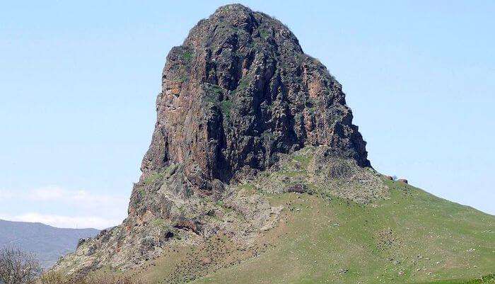 imposing Goyazan Mountain